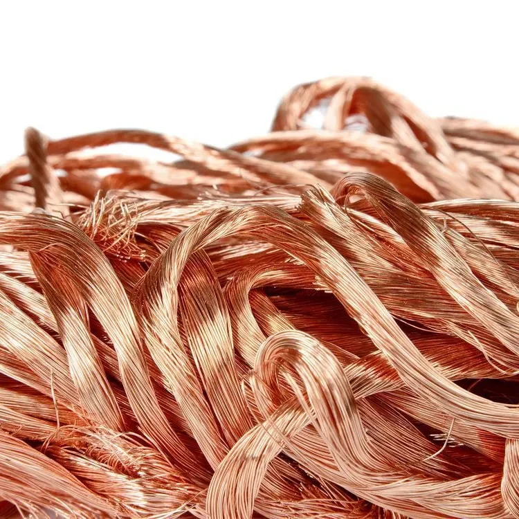 Scrap copper Recycling small diameter scrap copper wire 99.9% pure copper
