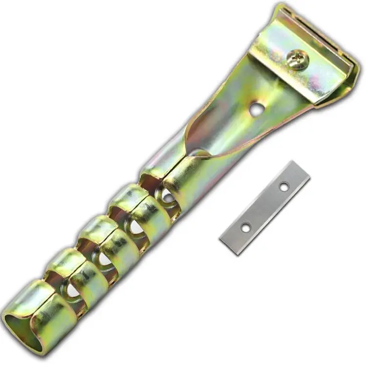 50 mm Tungsten Carbide Scraper with Double Edge Reversible Replacement Carbide Inserts Blades for Removing Stain