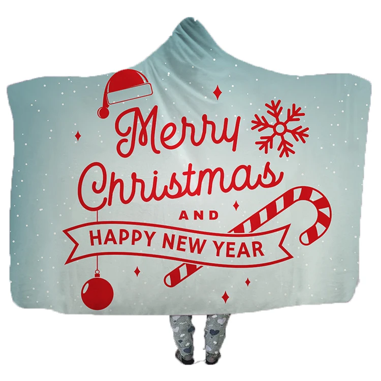 witchy hooded blanket sherpa lined magic hooded TV blanket printed magic hooded blanket cape