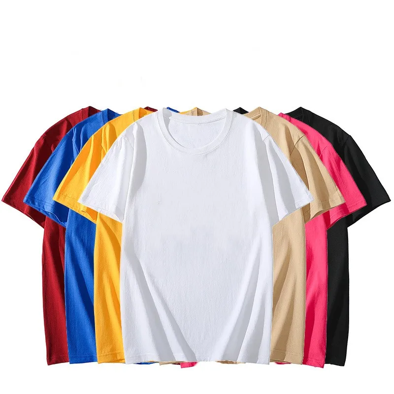 Wholesale Shoulder Streetwear Blank T Shirt 100% Cotton Custom Logo Men Printing Custom T Shirt Printing Plain Oversized Tshirt