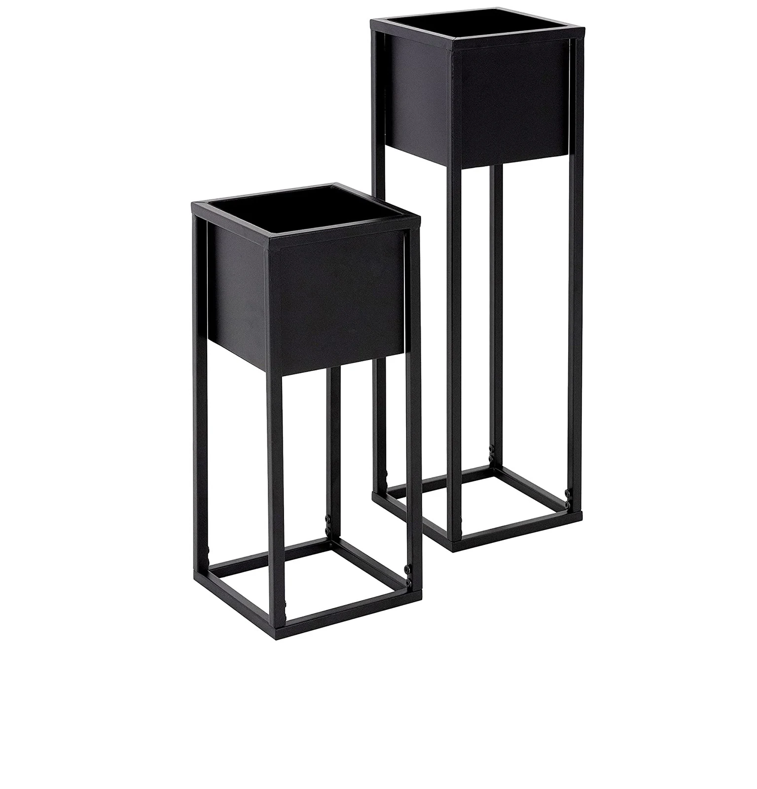 Mayco Home Garden Wrought Iron Metal Mid Century 3 Tier Plant Stand