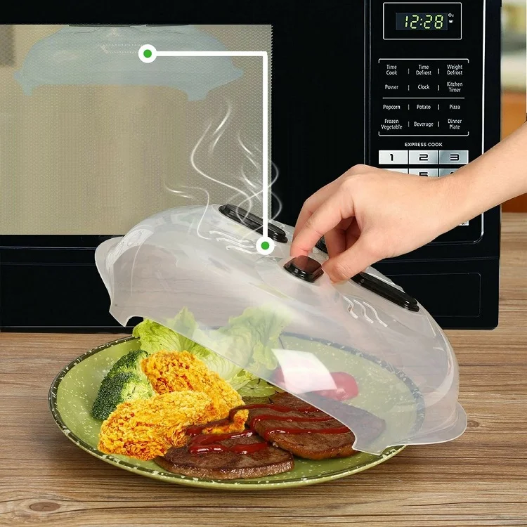 
Splash-proof microwave oven safety cover heating cover microwave oven cover 