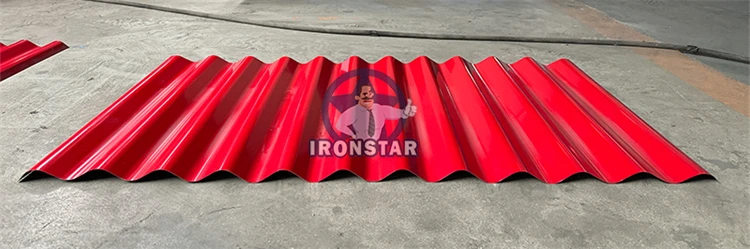 840 trapezoidal sheet and 836 corrugated double layer roll forming machine for Bolivia