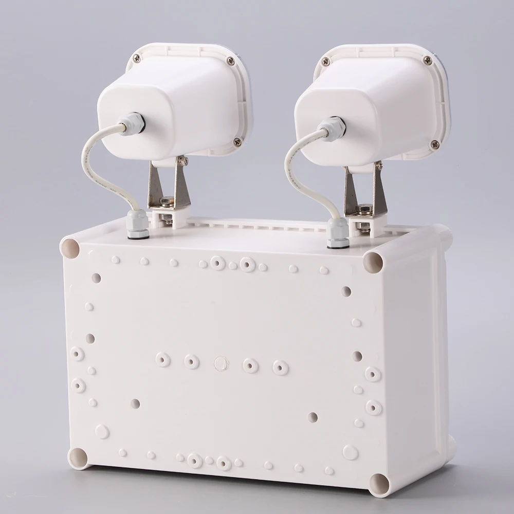 Ni-cd Battery 6V/4.5Ah  IP65 Waterproof High Lumen 2x6W LED Twin-spot Emergency Light for hotel