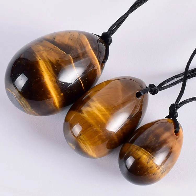 
Wholesale nephrite jade massage crystalrose quartz yoni eggs set with gift box 