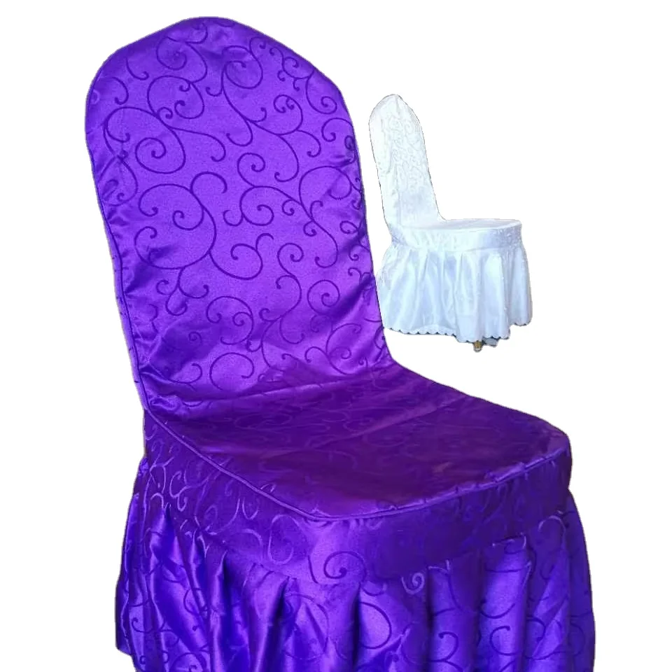 Wholesale Banquet Chair Elastic Spandex Cover Dining Room Folding Wedding Chair Cover