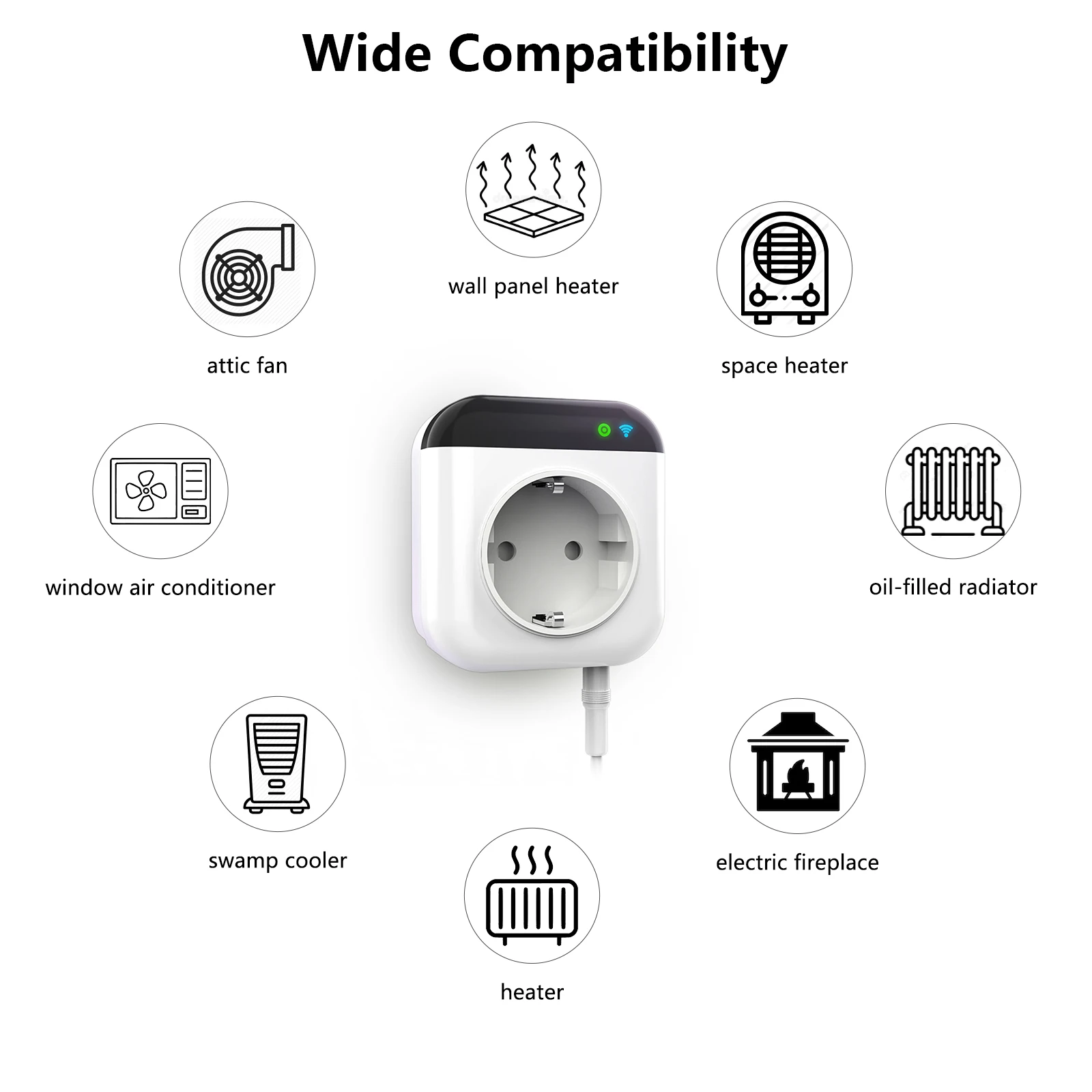 Manufacturers  Selling Smart Thermostat, Tuya WiFi Thermostat, Programmable Temperature Controller works with alexa and google