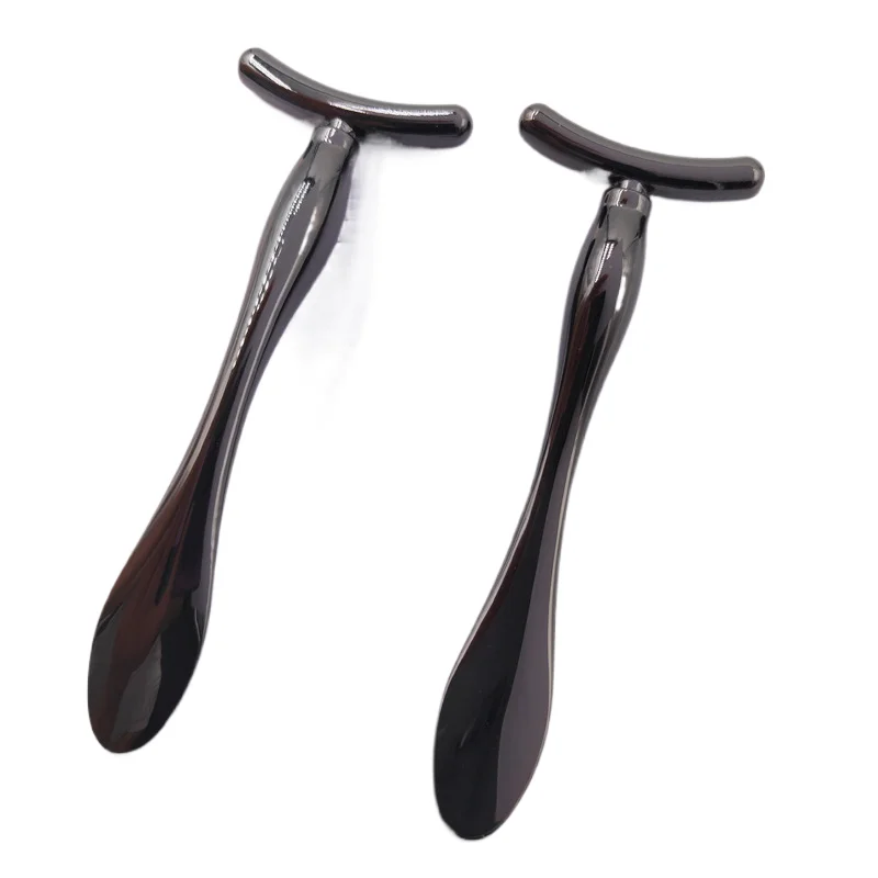 Factory Hot Sale Garnier Ultra Lift Cream Stick For Dark Circles And Puffiness Cosmetic Metal Spoon Eye Massage Tool