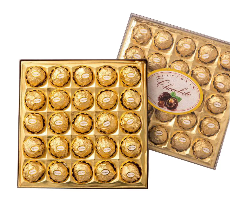 Конфеты Choklate от производителя конфеты на День Св. Валентина Choco пасхальный арахис золотой необработанные смесь печенье шарик шоколад