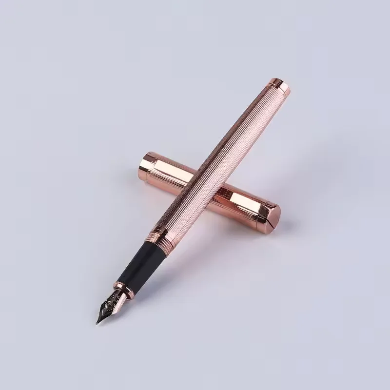 2024 High quality Custom Luxury China executive classic calligraphy pen promotional Oem HUASHILAI metal fountain pen