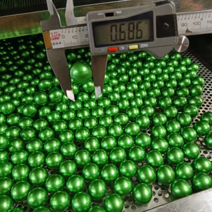 Factory provides  0.68 paintball customized wholesale best quality paintball bullets