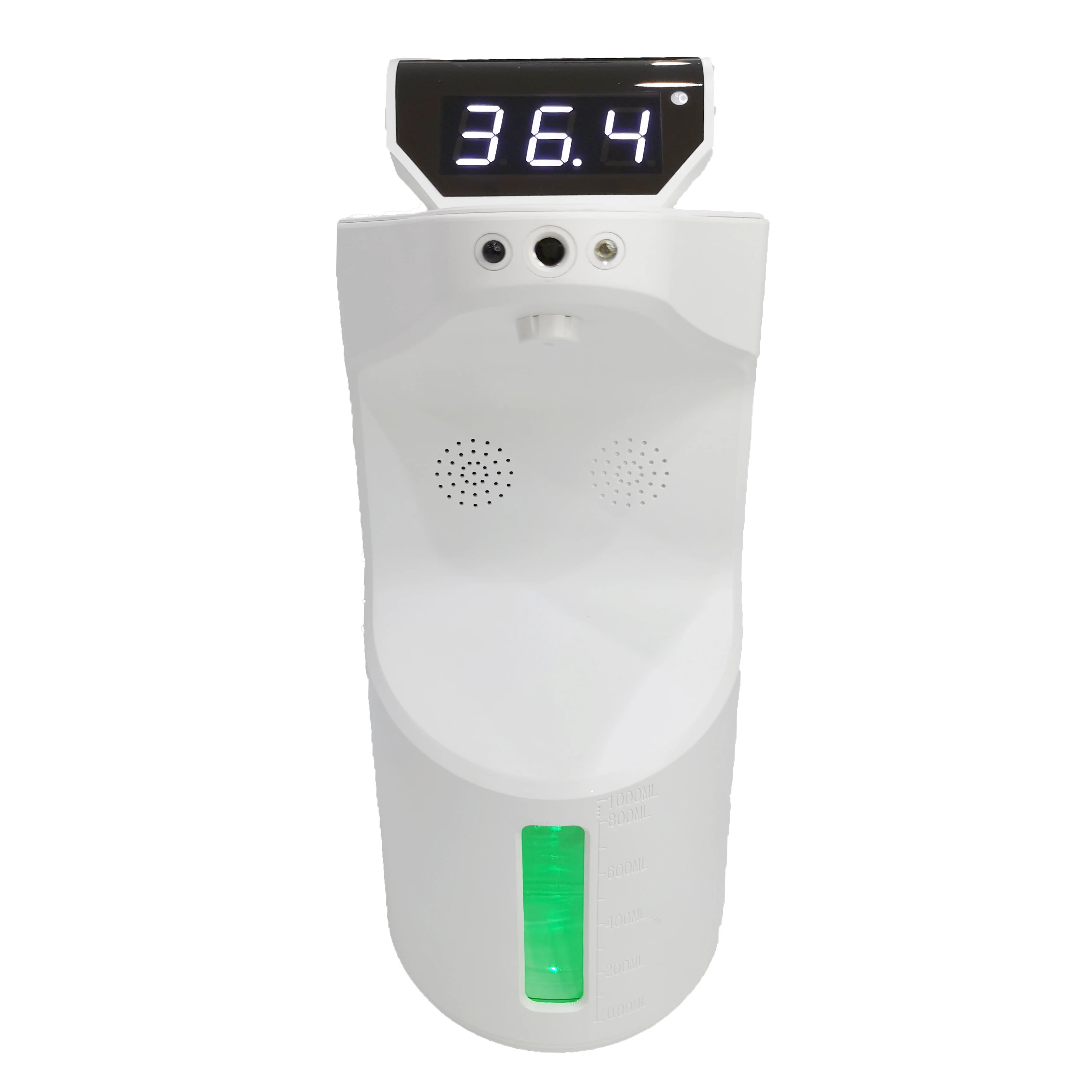 
Автоматический сенсорный Бесконтактный дозатор мыла 2 в 1, устройство для измерения температуры ладони, Бесконтактный дозатор мыла 1000 мл 