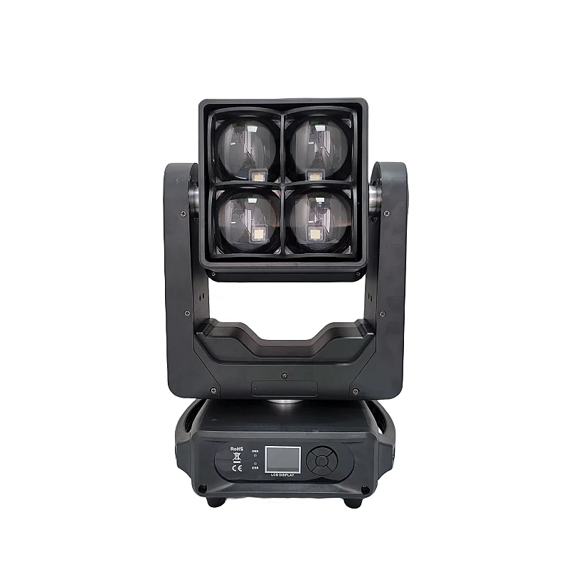 DJ stage Led Wash Moving Head Light Performance enhancement Dj Disco double side for 4*60w Beam Effect Stage Lights for