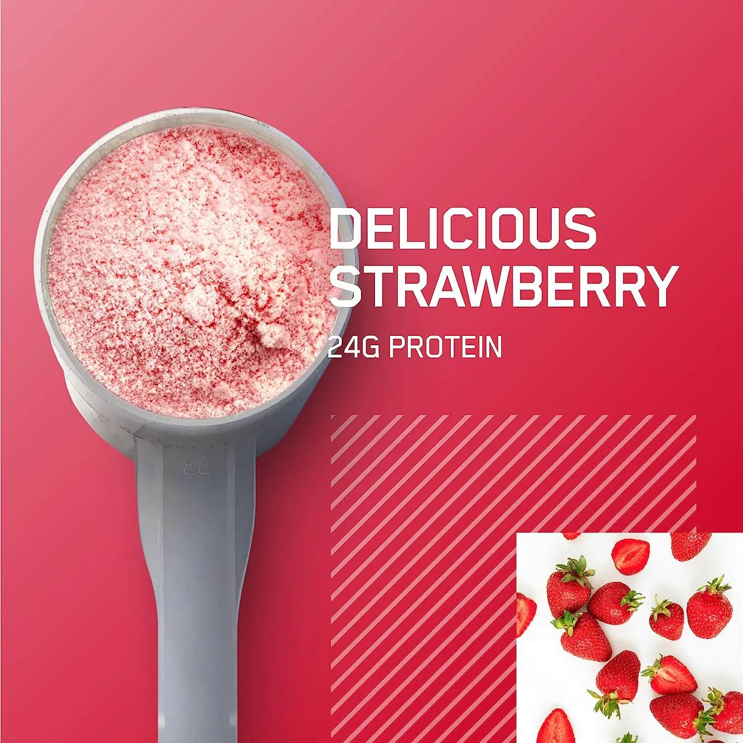 Strawberry flavor Whey Protein Powder Building muscle Supplement Whey Protein workout powder