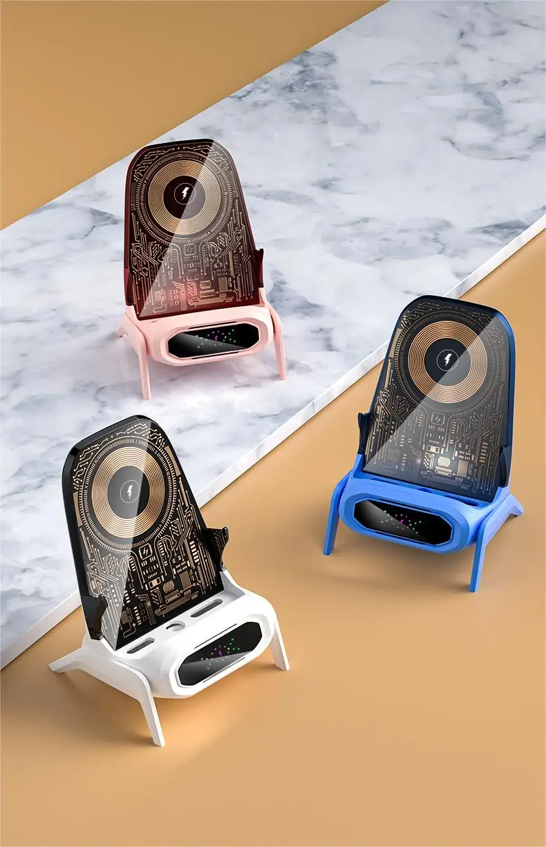 3 in 1 wireless charger magnetic foldable charging 15w output fast wireless charger for mobile phone