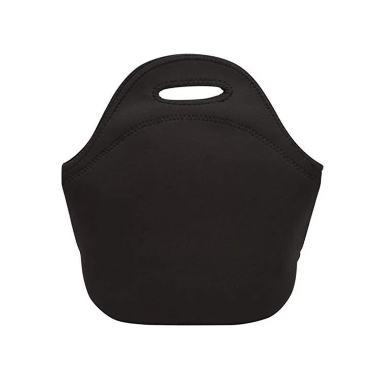 RTS Blank Black Neoprene Lunch Cooler  Bag