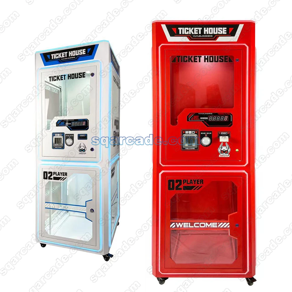 New Design Entertainment Ticket Eater Machine Simulator Ticket Counting Machine Arcade Game Ticket Counter for Sale