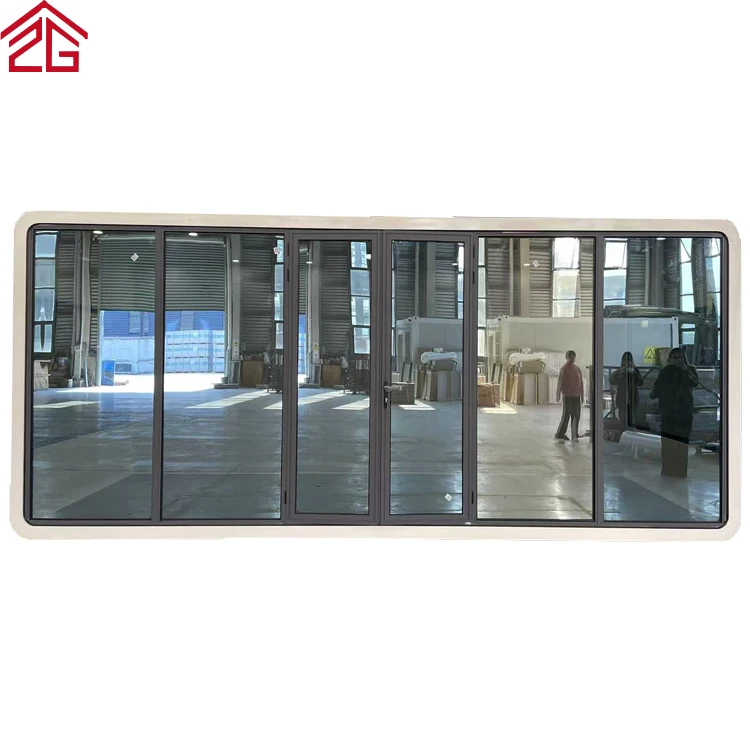 Detachable 20ft Apple Cabin Container houses prefab houses empty inside rounded corners house for sale living home