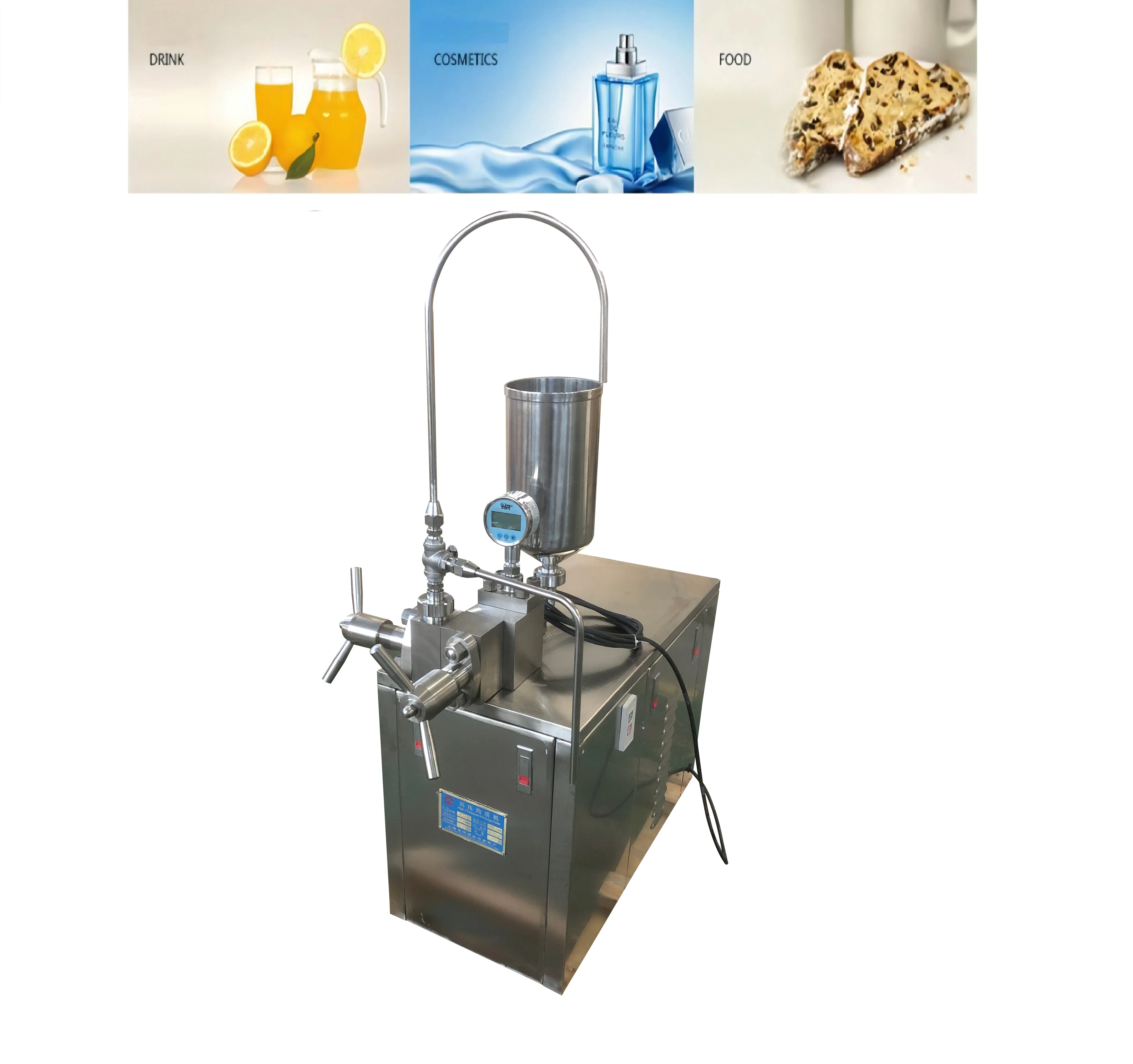 Emulsions beer milk homogenizer machine small nice price