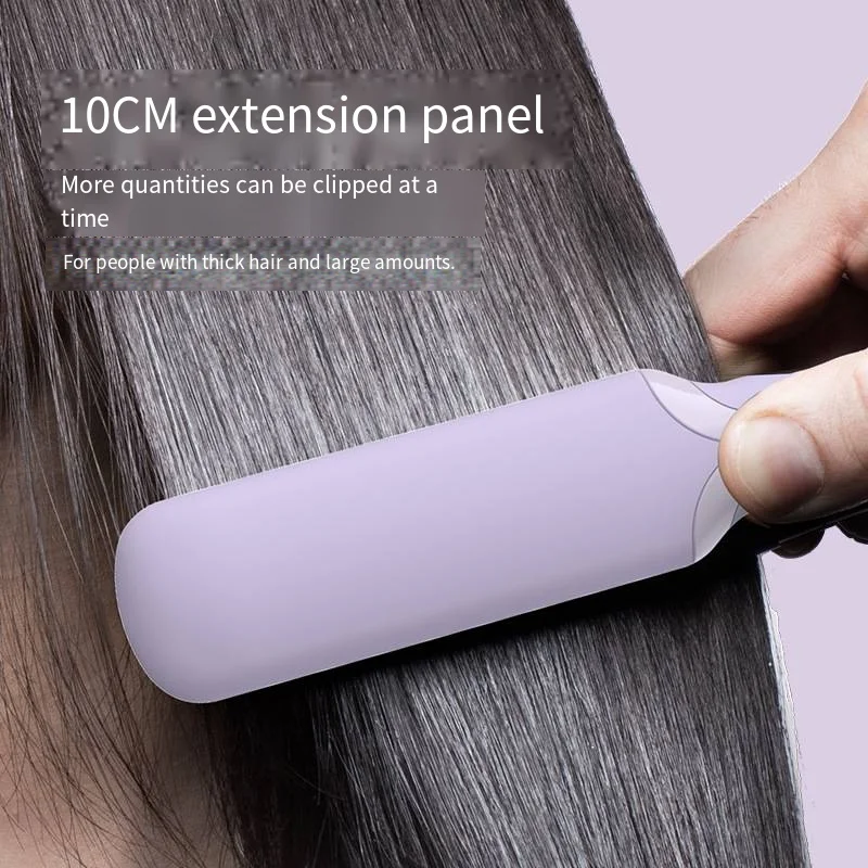 Electric splint straight curling iron barber shop special ironing board for large roll lengthening large panel straightening