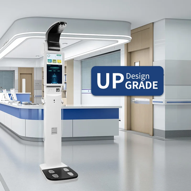 Sonka all in one full body health checkup kiosk combine blood pressure monitor body composition analyzer medical equipment