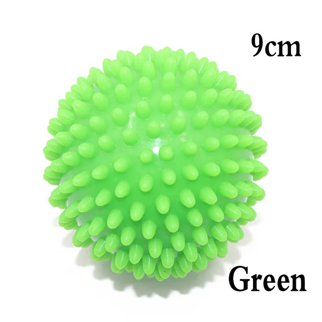 PVC Plastic Pink Spiky Massage Ball 9 cm