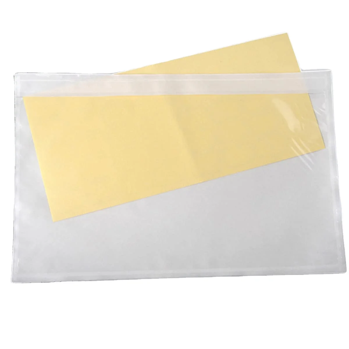 Заводские Заказные 7 5*5 5 упаковочные конверты грузовые этикетки прозрачные самоклеющиеся пакеты для этикеток