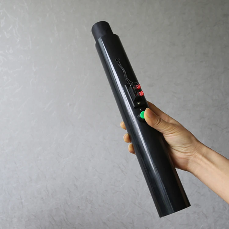 Indoor stage fountain fireworks fire gun firing machine hand held shooter cold pyro for wedding party