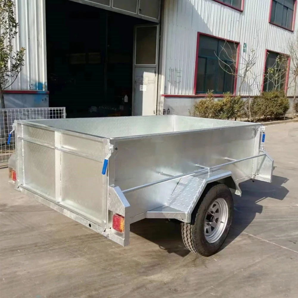 cage semi trailer box trailer price car-trailer