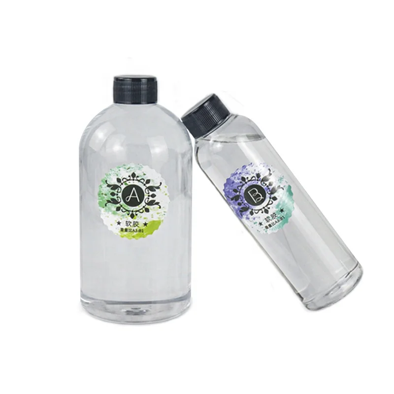 Popular Moule Pour Resin Epoxy Epoxy Cob 3:1 AB Gule 400G Set High Transparent Epoxy Resin Soft Glue For Mobile Shell Cover