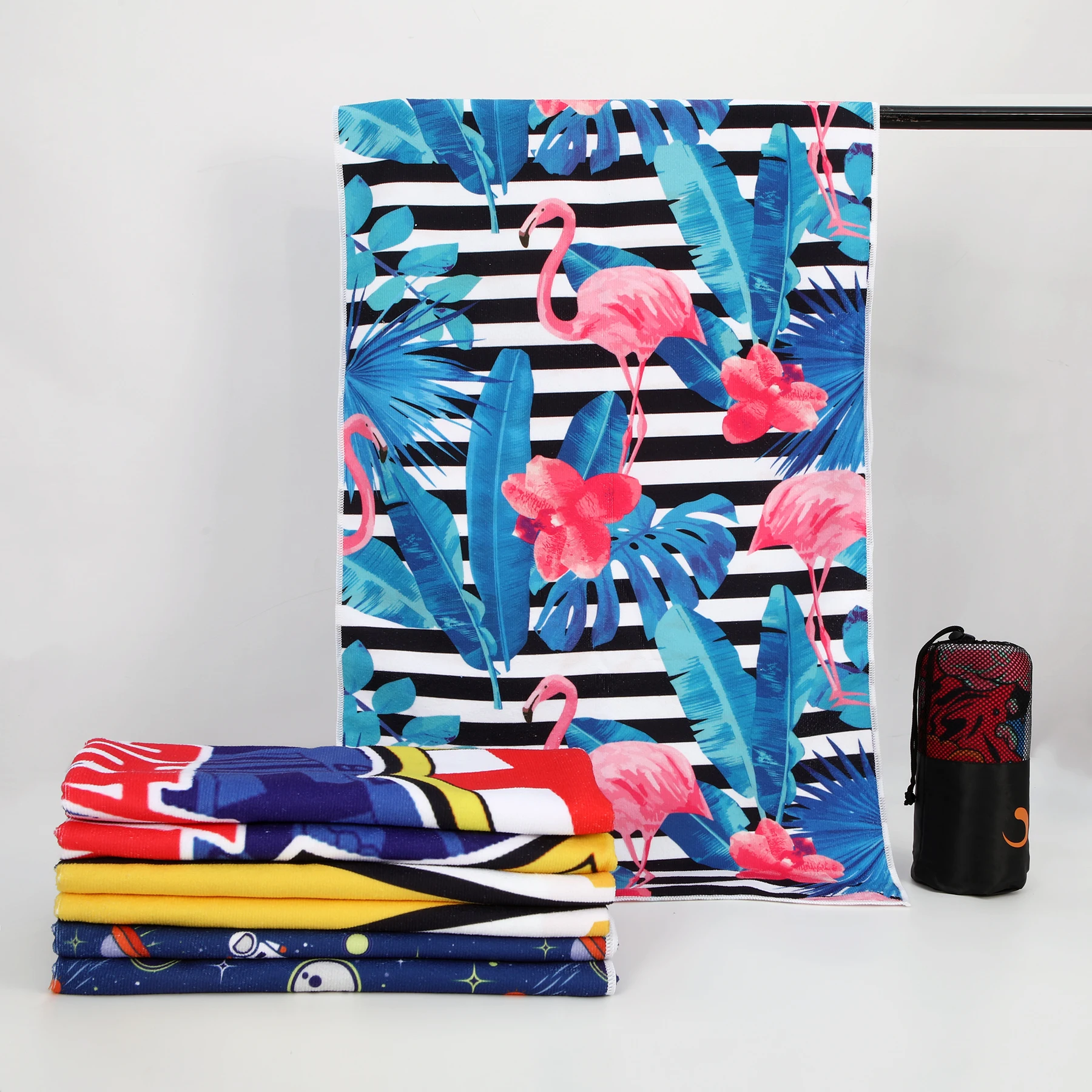 wholesale affordable beach towel set waffle oversized beach towel custom beach towel high quality custom logo