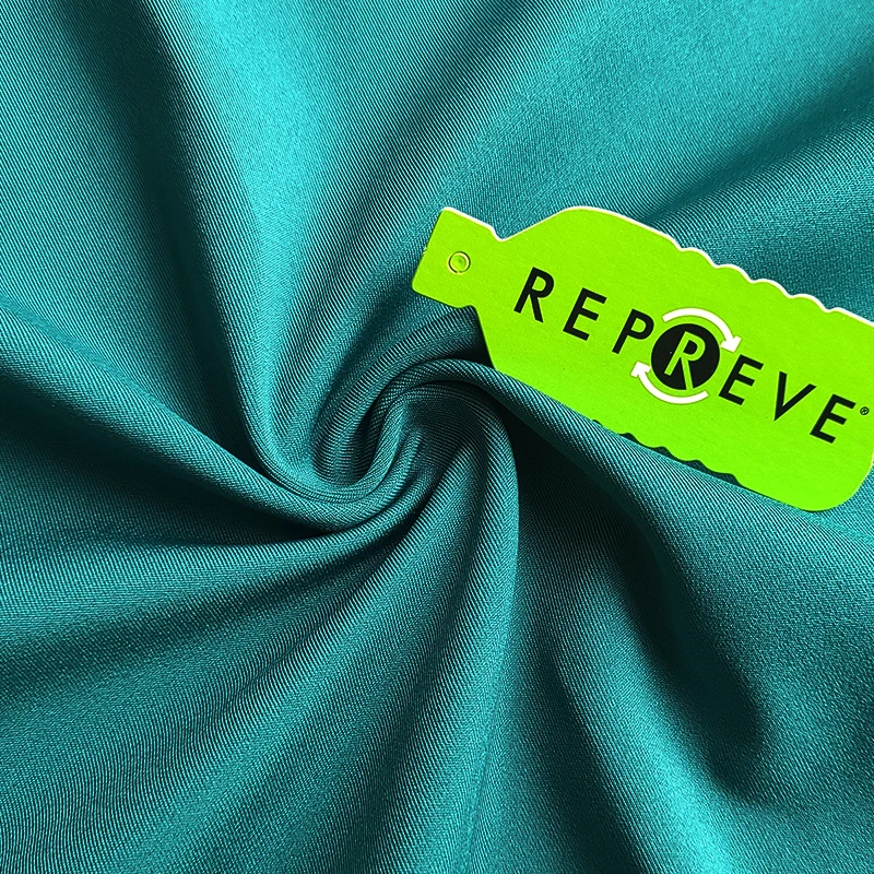 Recycled PET polyester RPET knitted Fabric for sportswear leggings yogawear