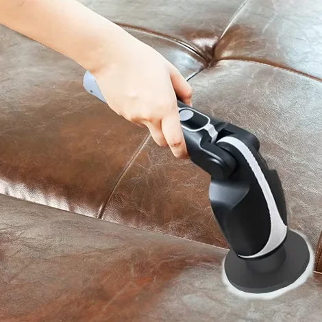 Hot selling electric rotary scrubber with adjustable handle for cleaning kitchen floor electric cleaning brush