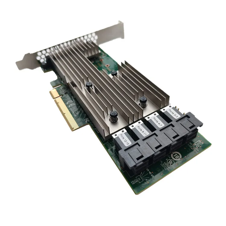 LSI logic MegaRAID 12 ГБ/сек. 16 порт SATA и SAS 9305-16i надписью