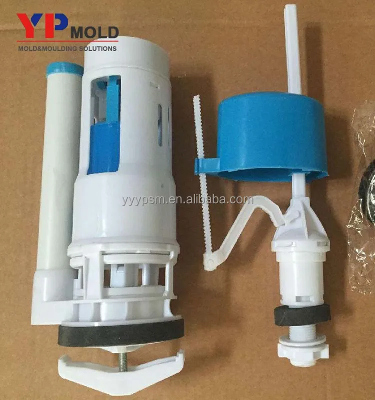 Plastic Injection Molding Manufacturer Adjustable Side Fill Toilet Inlet Valve Cistern Plastic Injection Mould Mold