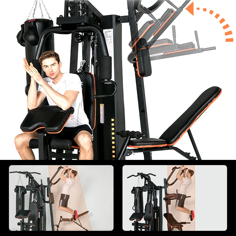 wholesale home exercise machine multi functional station gym fitness equipment strength training machine