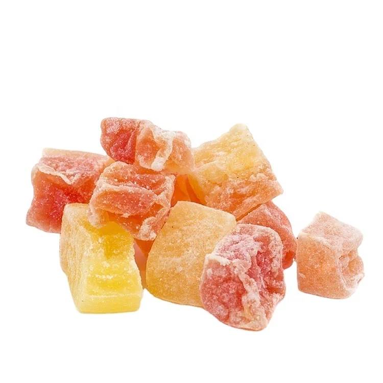 
Good Taste Dried Tropical Fruit Preserved Papaya Dice 