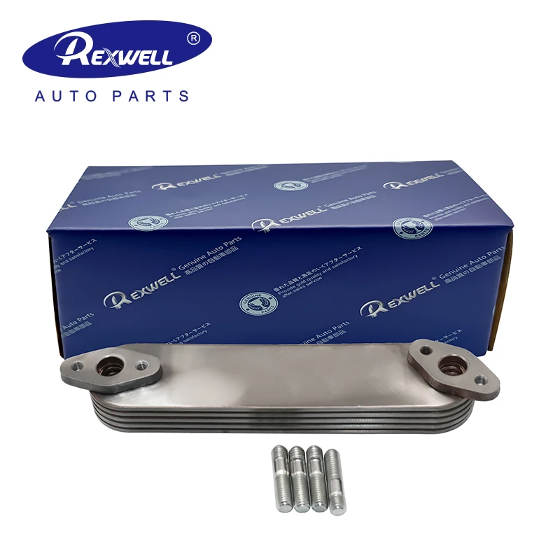 High Quality Auto Cooling Aluminum Radiator Engine Oil Cooler Assy 15710-17021 for Toyota Land Cruiser 1HZ 1HD Diesel 1571017021
