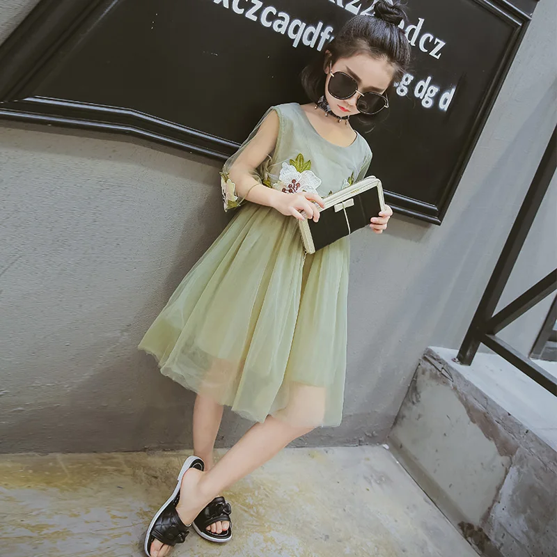 China Express Turkey Kids Girls Birthday Party Dresses Wholesale