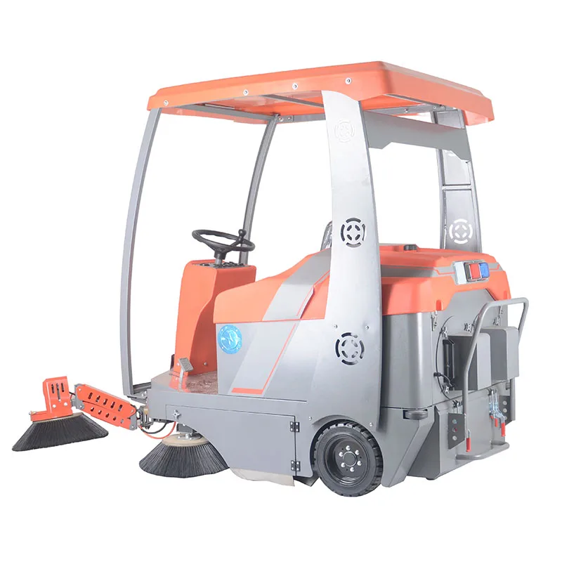 Efficiency Street Dust Cleaning Machine Commercial Road Floor Sweeper Sweeping Vehicle Ride On  Floor  Road Cleaning Sweepe