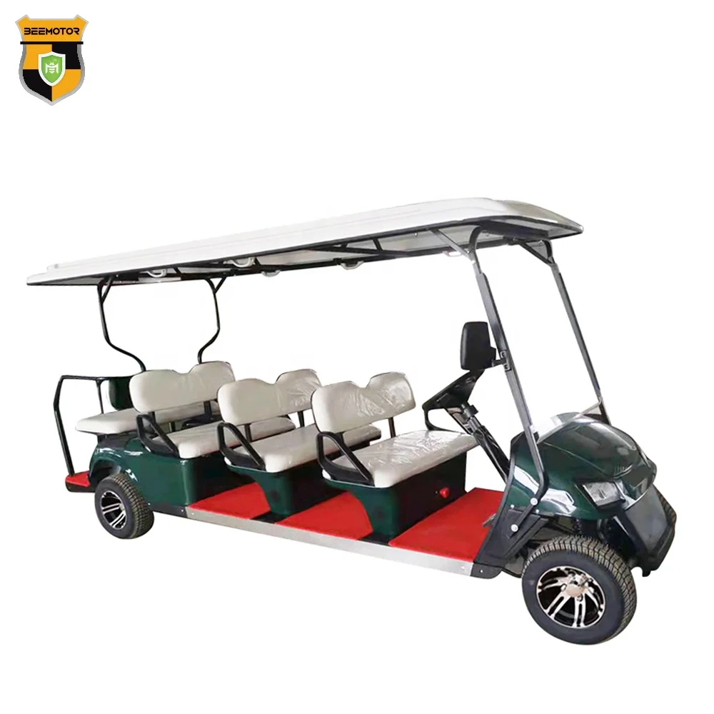 China Best Quality Beemotor Supply 8 Seat 48V Luxury Classic Golf Cart