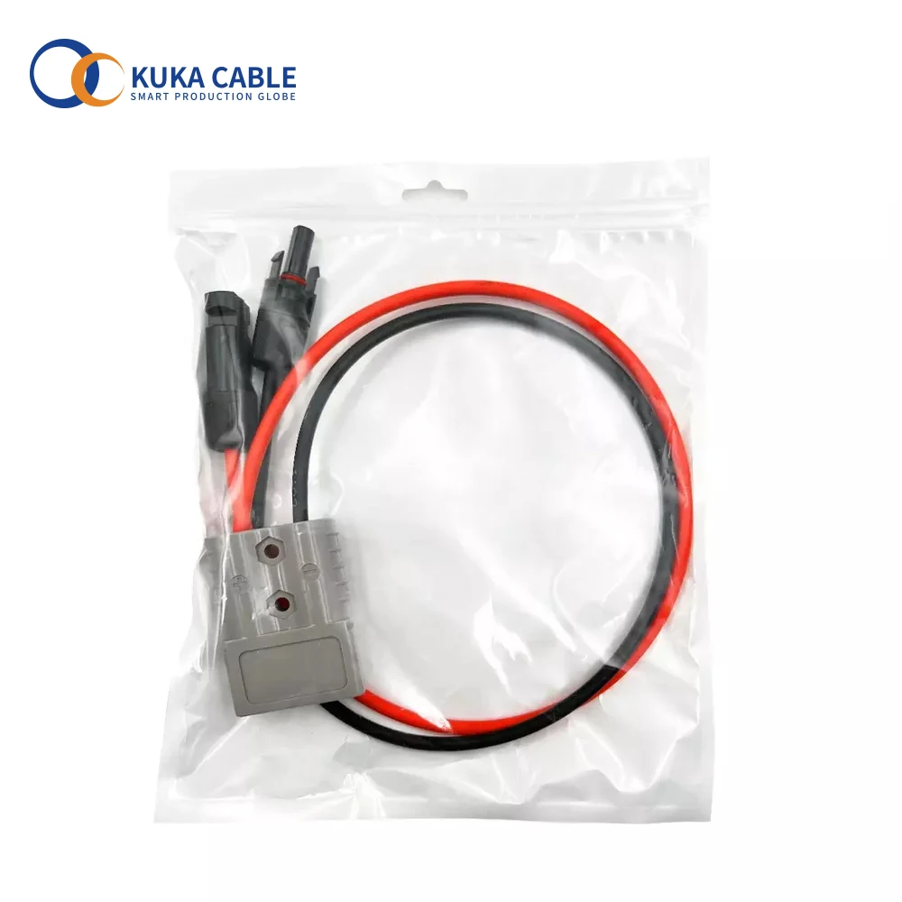 Рамка фотогальванической панели производственная линия MC 4 Разъем для 50A Andersons зарядки PV1-F кабель панели солнечные Кабель-адаптер