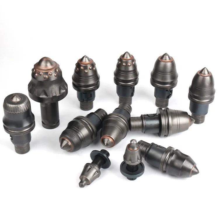 3050 3060 Foundation Drilling Teeth Rock Auger Bullet Teeth for Trencher Construction Machinery Parts