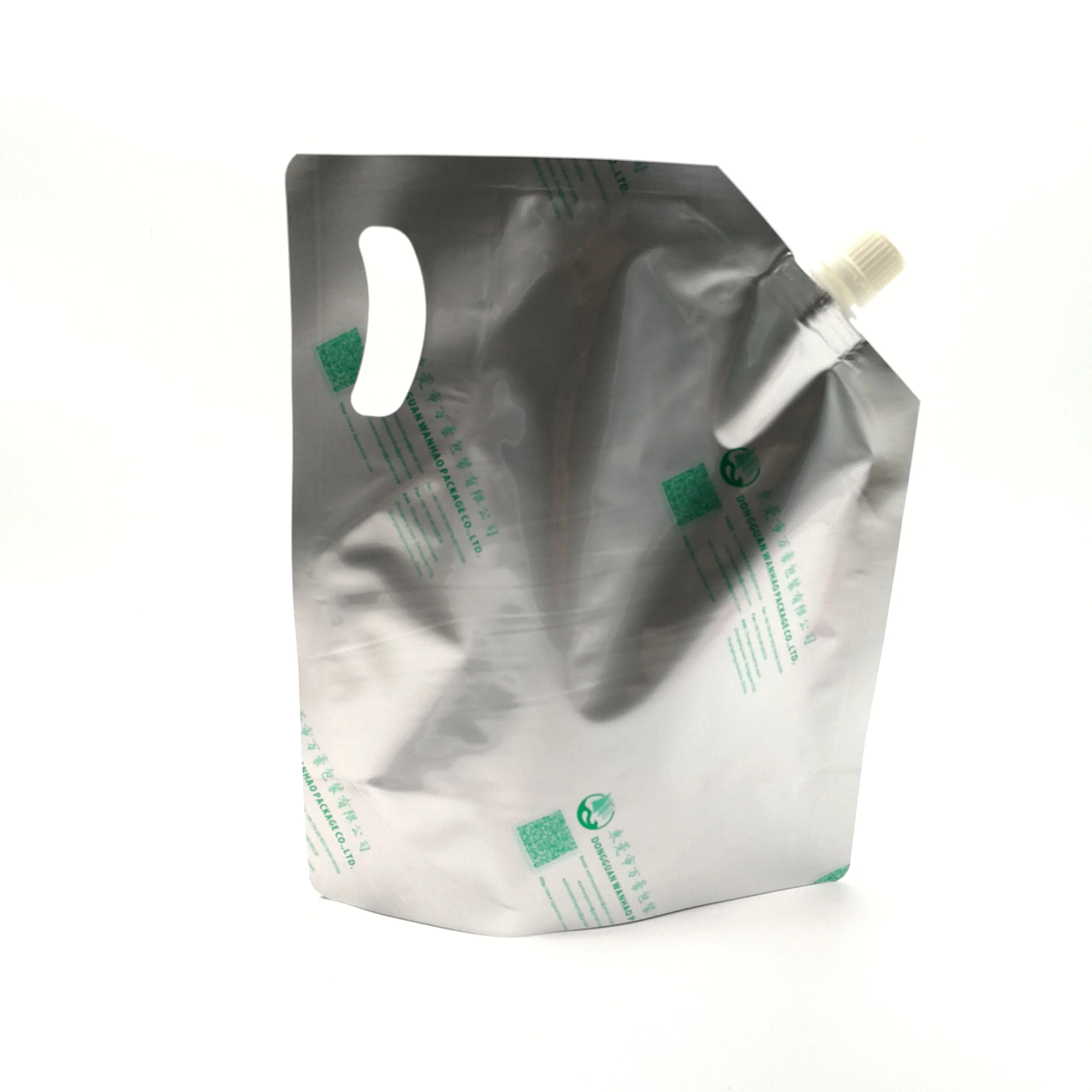 Custom Logo Reusable Food 500Ml Spout Pouch Brine Packaging Bag