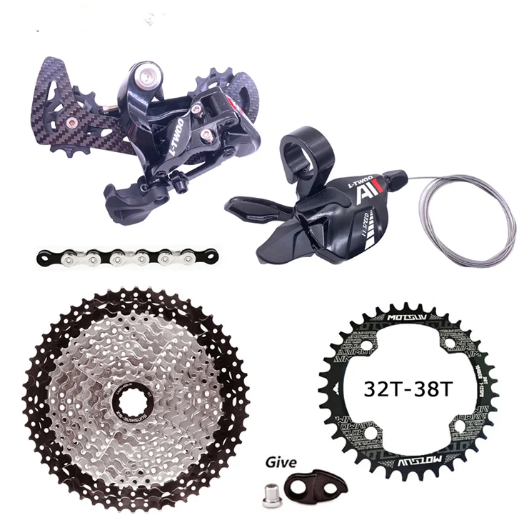 Front And Rear Bicycle Derailleur Set MTB Road Adjustable Cycle Gear Bike Shifter 7 Speed Cycling Shifters 3x7 Speed