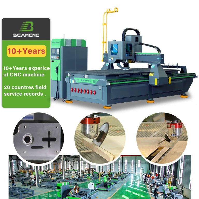 CNC Router woodworking machine with automatic tool change