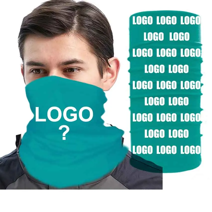 Multifunctional Polyester Seamless Sublimation Buffs Custom Snoods With Your logo Neck Gaiter Mask