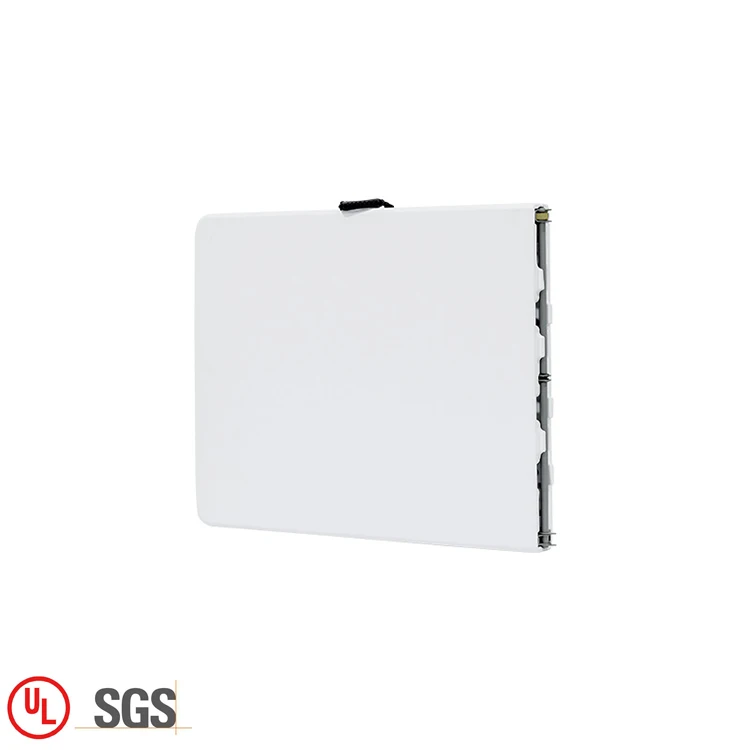 Comfortable garden 6ft rectangle table outdoor/kitchen/dining plastic camping folding table