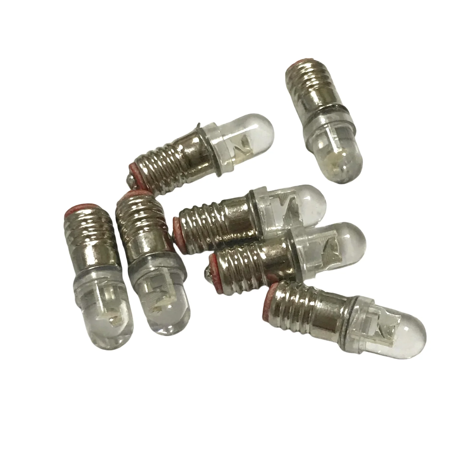 E5 Warm White/White LED 12V-14V Light Bulbs for Socket E5 E5.5 H0 Bulb Light Bulb (Warm White 3000K)