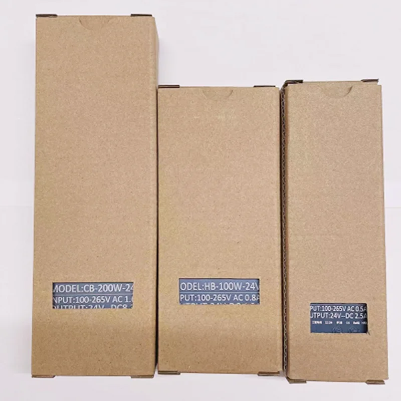 Customized 110V/220V AC Fuente De Poder 60W 100W 200W 300W 400W LED Power Supply 12V 24V Strip Light Power Supply